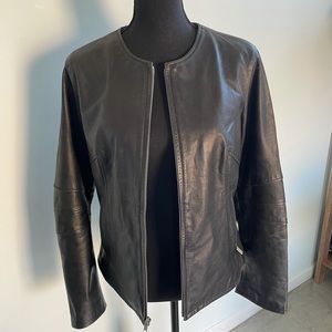 RARE Vintage Levi’s Women’s Motorcycle Lined Genuine 100% Leather Jacket L